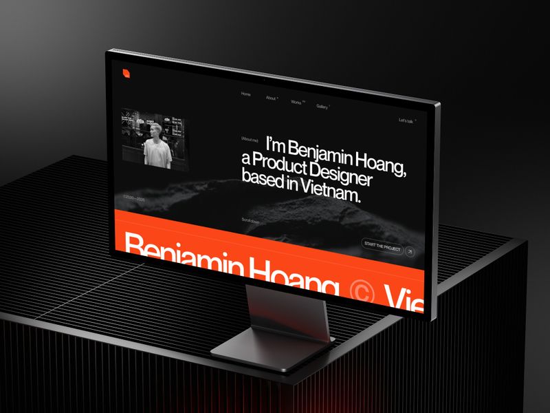 Benjamin Hoang - Website portfolio