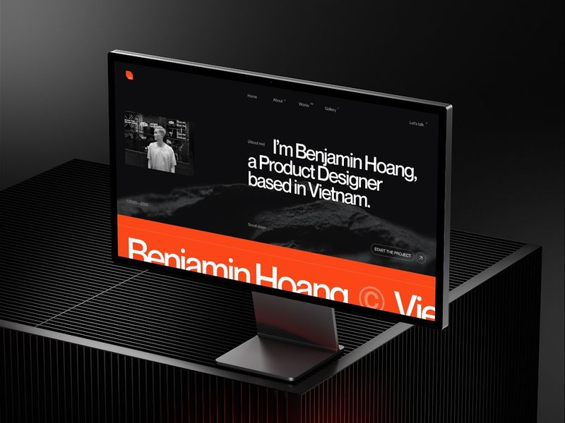 Benjamin Hoang - Website portfolio