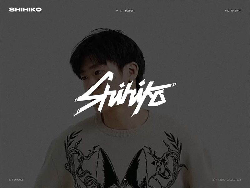 Shihiko // E-commerce Website