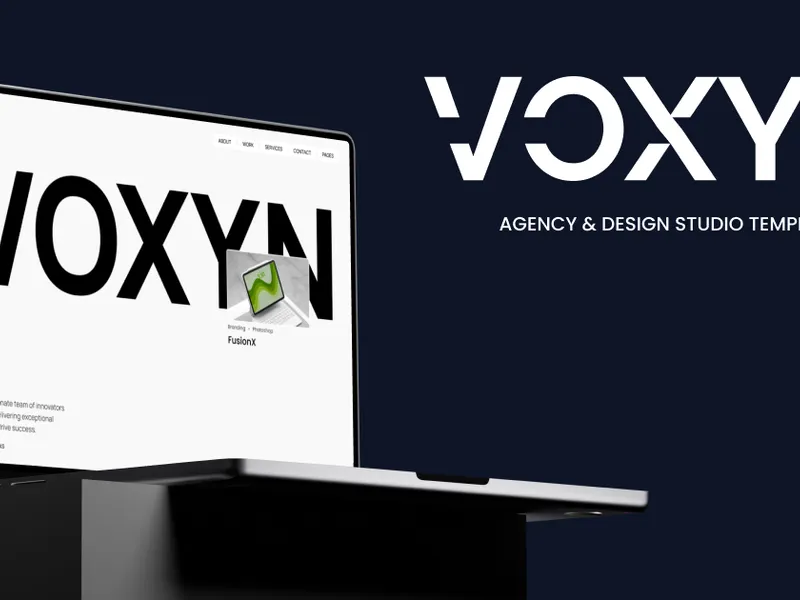 Voxyn - Portfolio & Agency Website