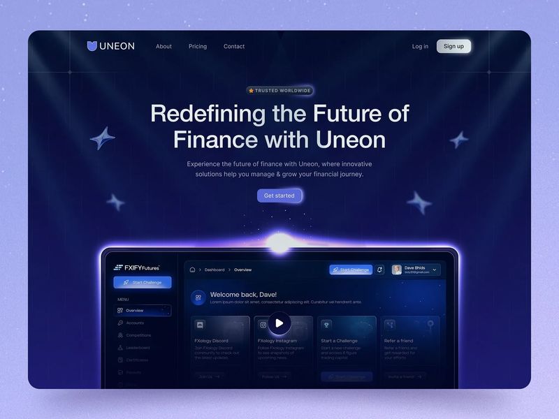 Website Design for FinTech Startup