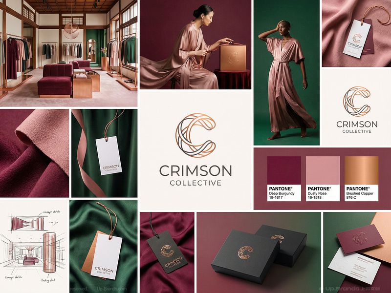 CRIMSON COLLECTIVE | Luxury Womenswear Branding & Store Design