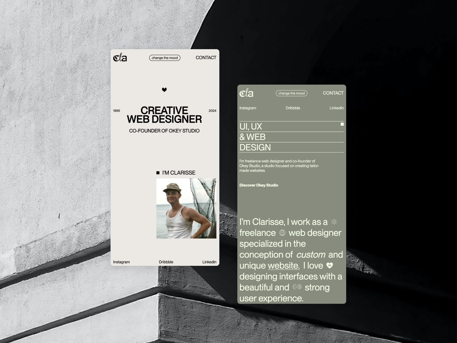 Clarisse Michard Website Image 1