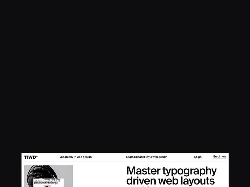 Landing page for the course, reopening in 2 days👀

Can’t wait to welcome new people to the course and community, after having over 150 people join in the first launch. 

If you have been wanting to level up your design skills and learn about design fundamentals like typography, scale, grids etc, this is for you!

If you have any questions, let me know!

Let me know what you think✌️