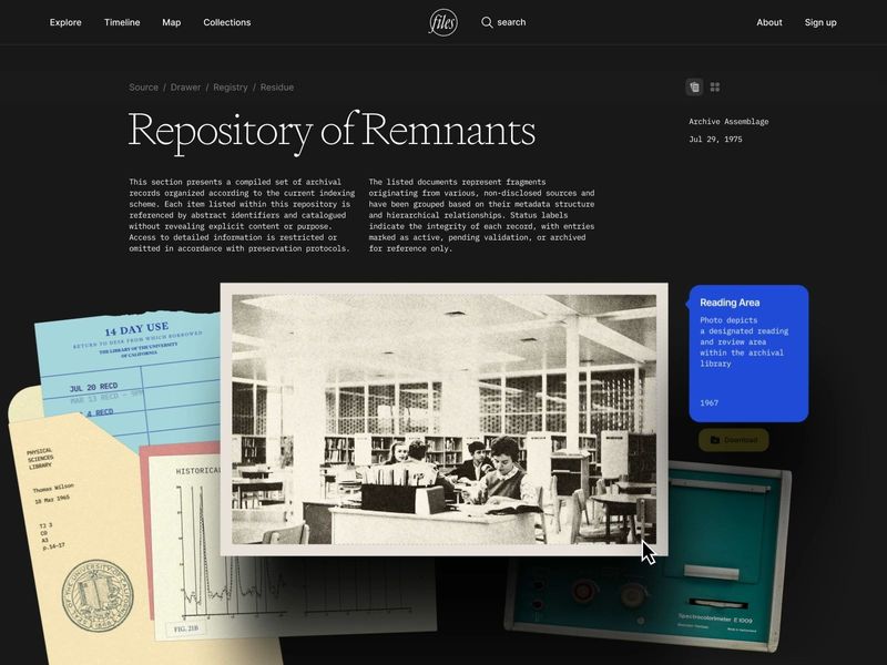 Data Visualization Website: Interactive Fragments Page
