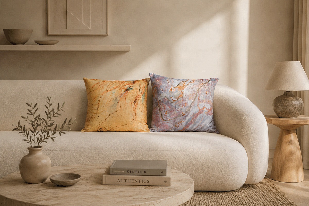Fondue Couleur- Cushions and rugs Image 3
