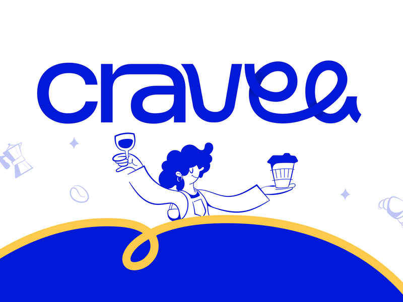 CRAVEA | Coffee Brand Identity & Packaging | Case Study