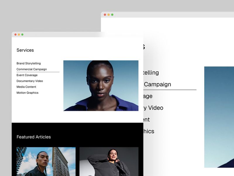 VYZN — Video Production Agency Template