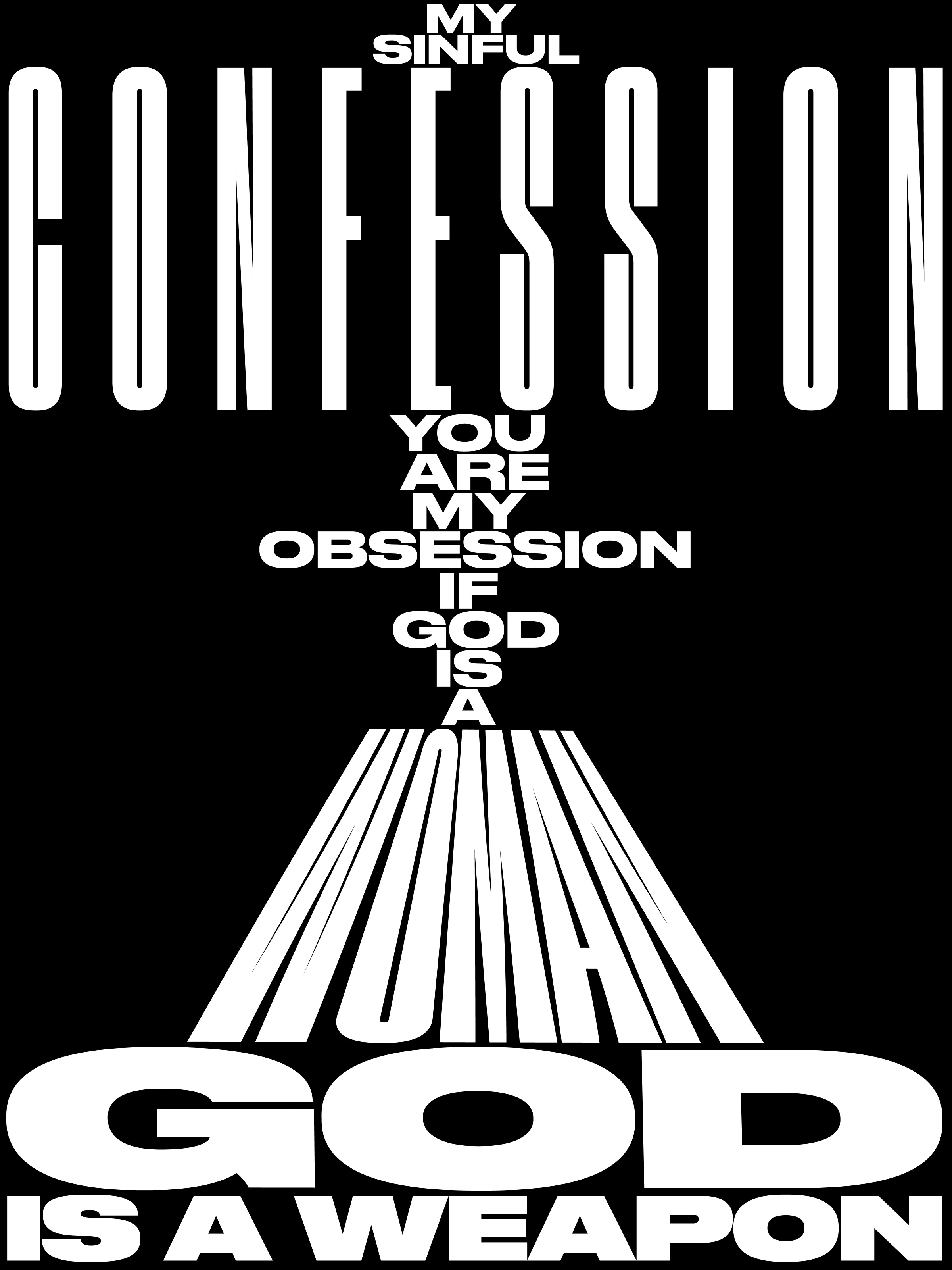 Brutal Typography Posters Image 0