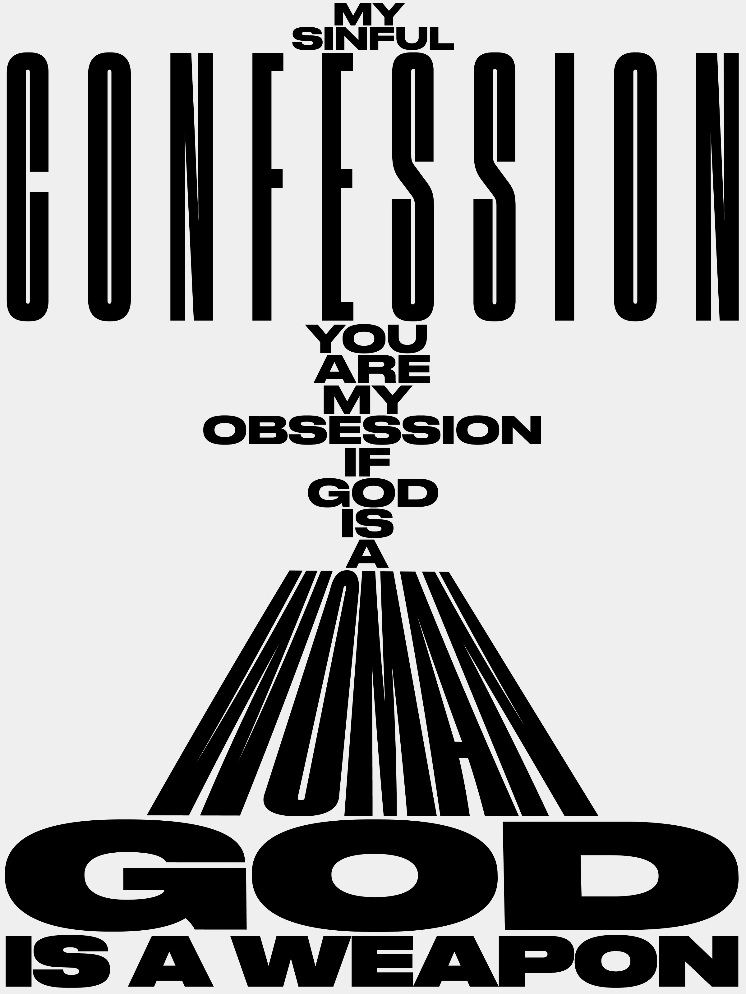 Brutal Typography Posters Image 2