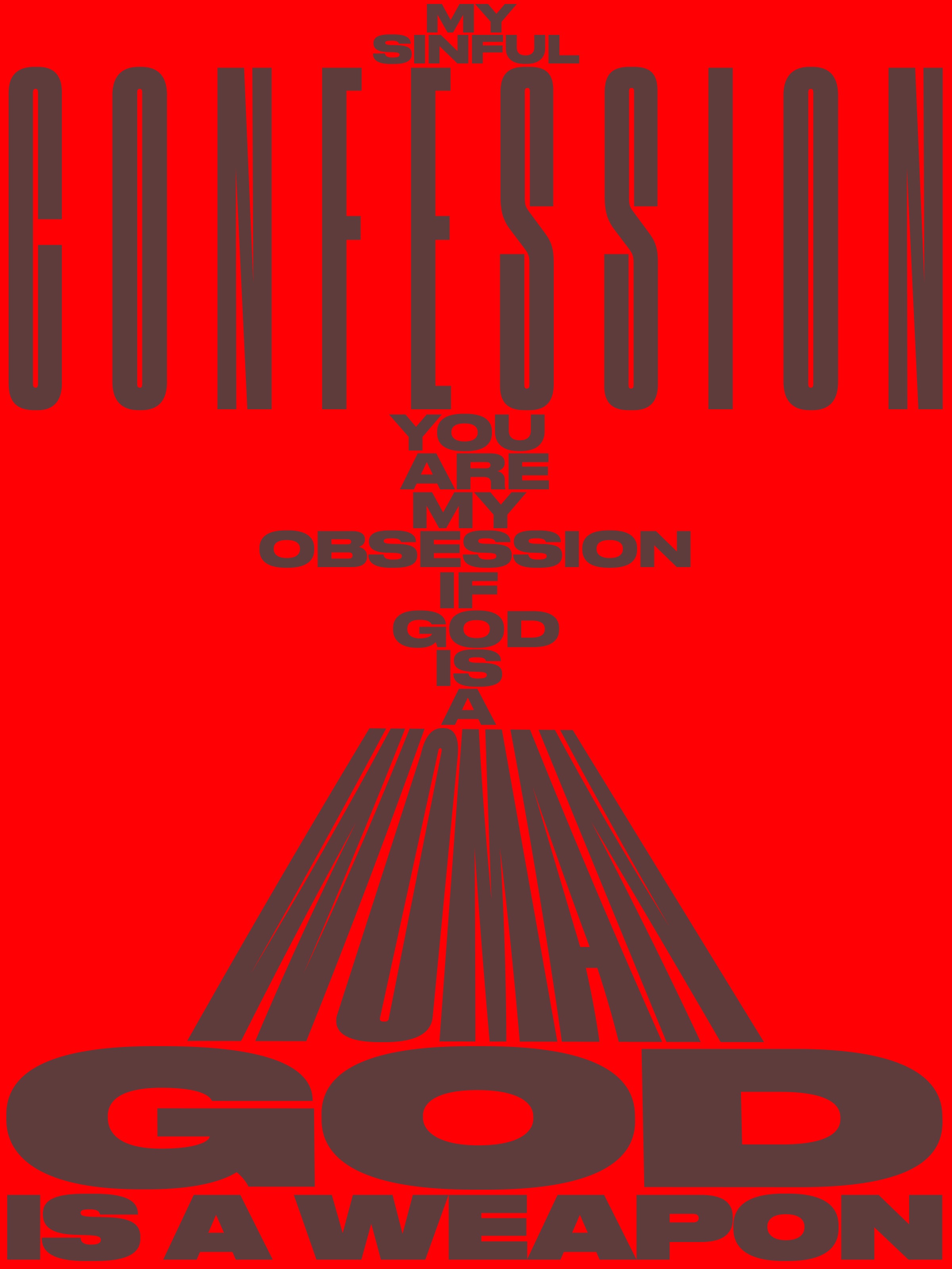 Brutal Typography Posters Image 3