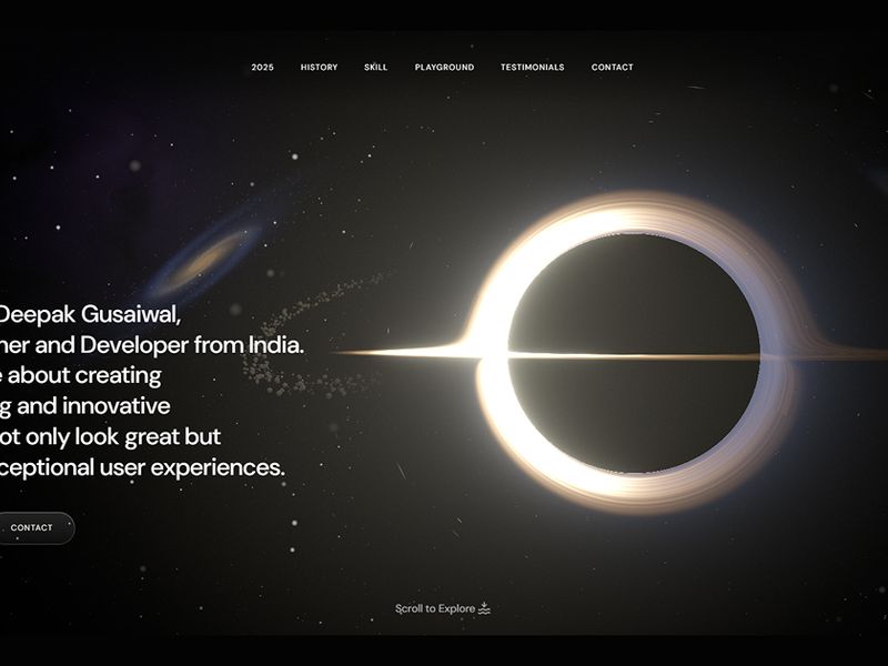 Deepak Gusaiwal — UI/UX Designer & Interactive Developer | Indore