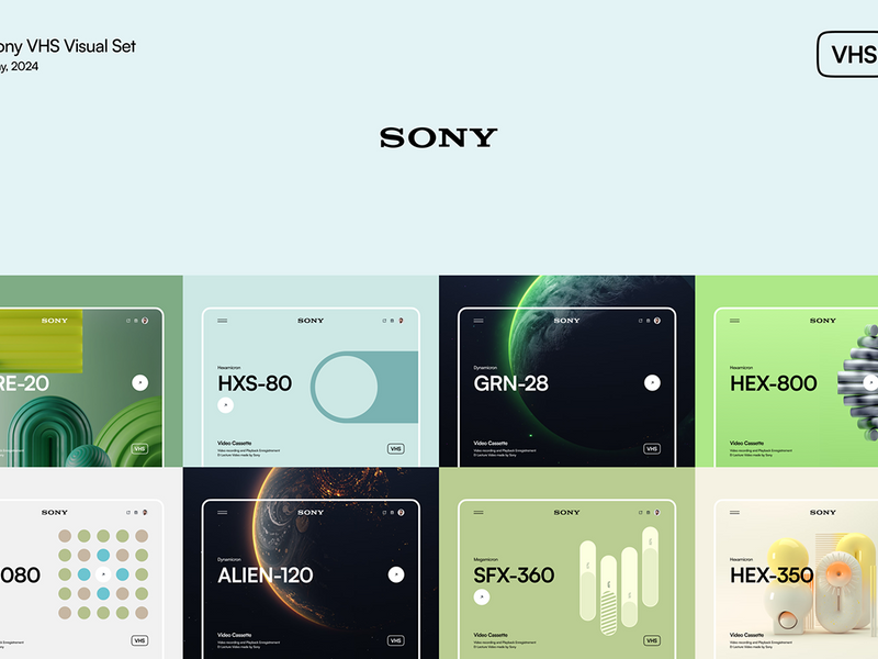 Sony VHS Visual UI