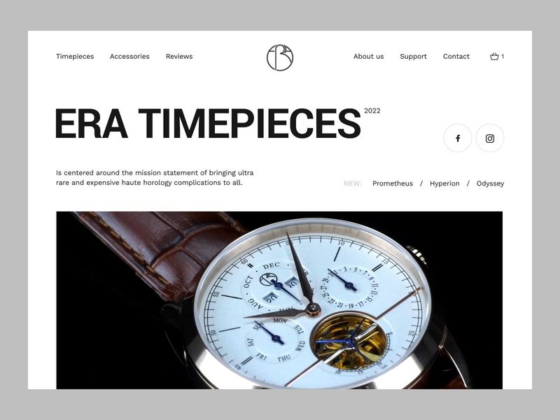 Eratimepieces Redesign