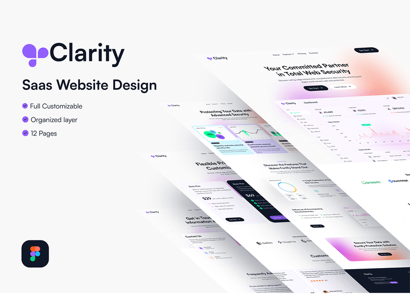 Clarity - SaaS Website Template