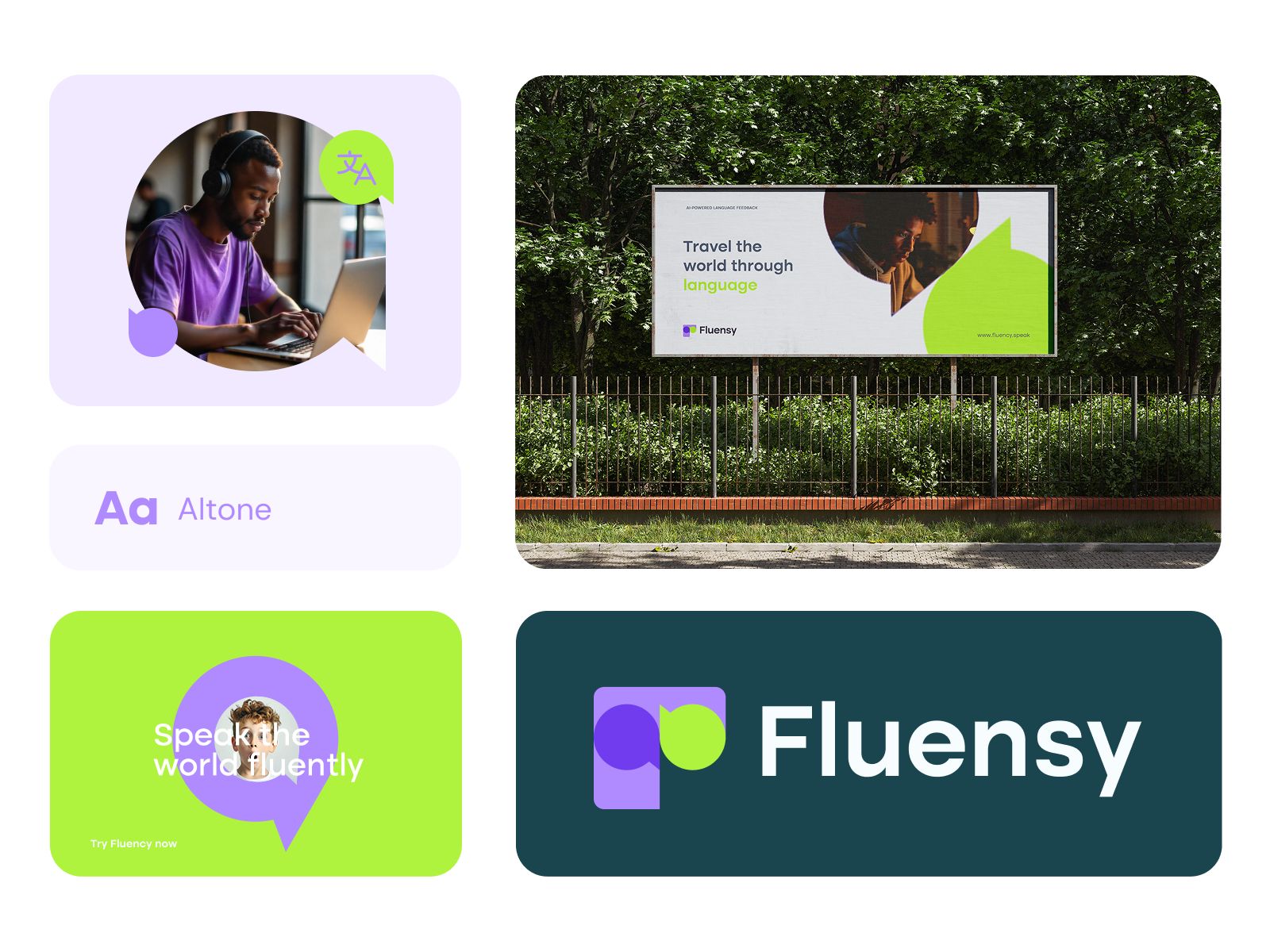 Logo, Modern, AI, Immersive, Learning Language, Fleunt, F logo by Ahmed Rumon | Logo Designer | Branding Expert