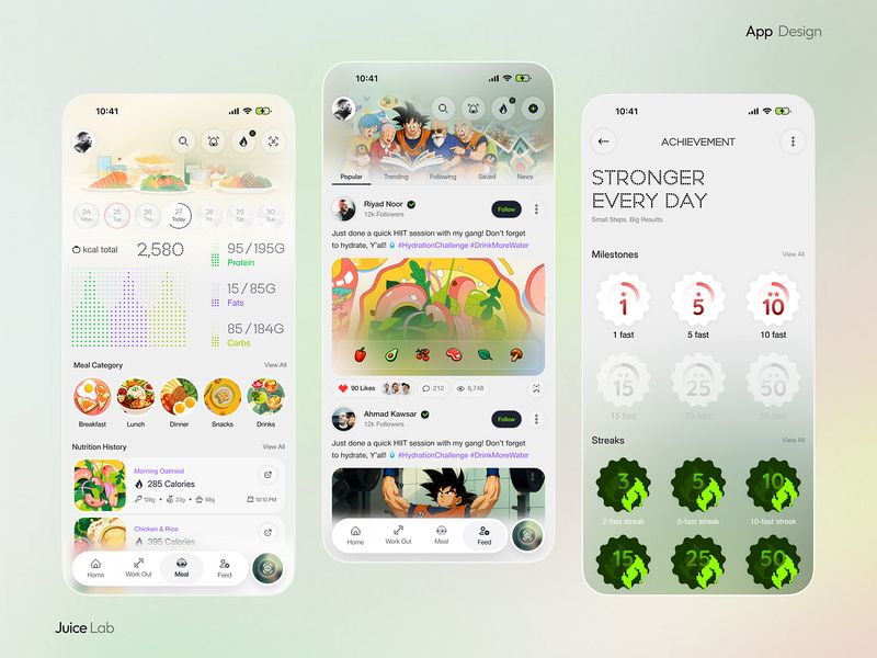 Anime Fitness Workout App