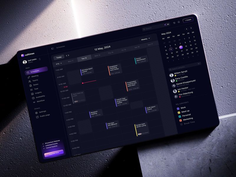 Calltimes | Calendar Flow | Sleeko