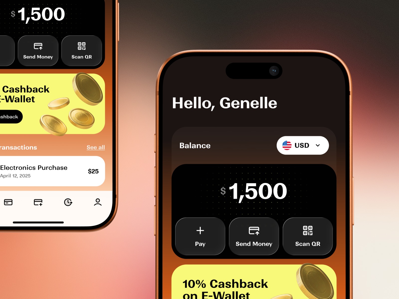 Digital Wallet App – Exploration Image 2