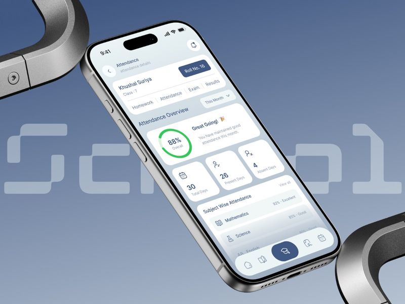 School App - UI Design