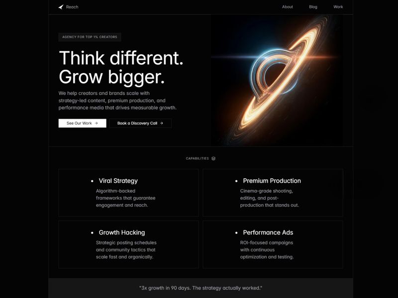Reach by Imran Shah - Uncategorized design asset by framer