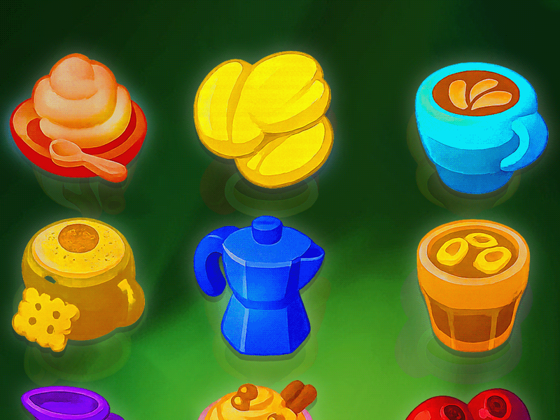 Game Icons UI Design