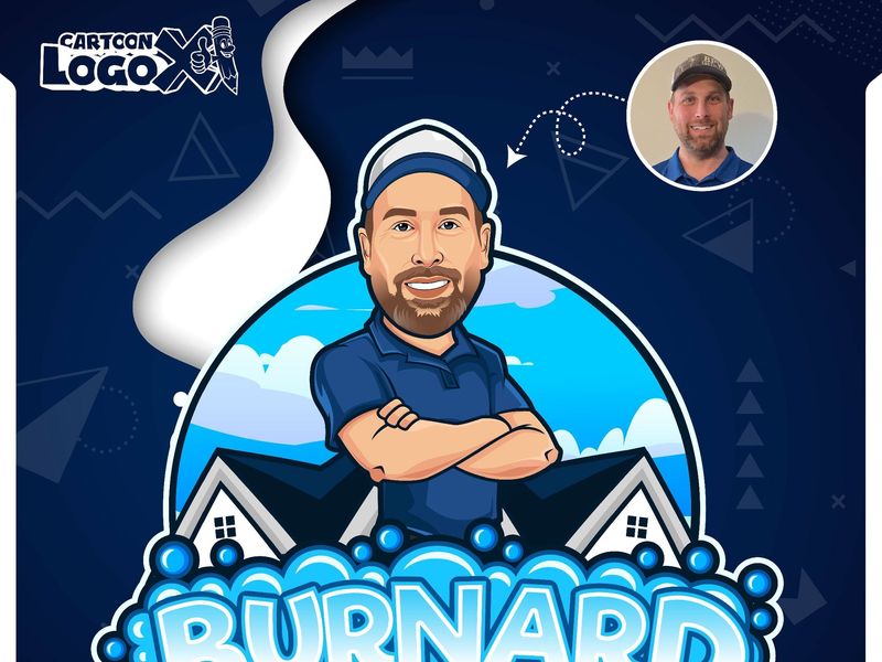 Logo and Brand Design for Pressure Washing Services Business