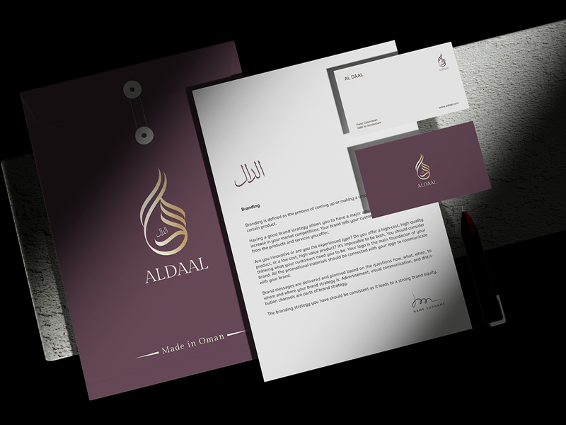 Luxury Abaya Brand Identity Design
