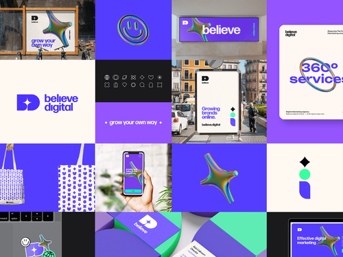 Believe Digital - Rebrand and Website Design