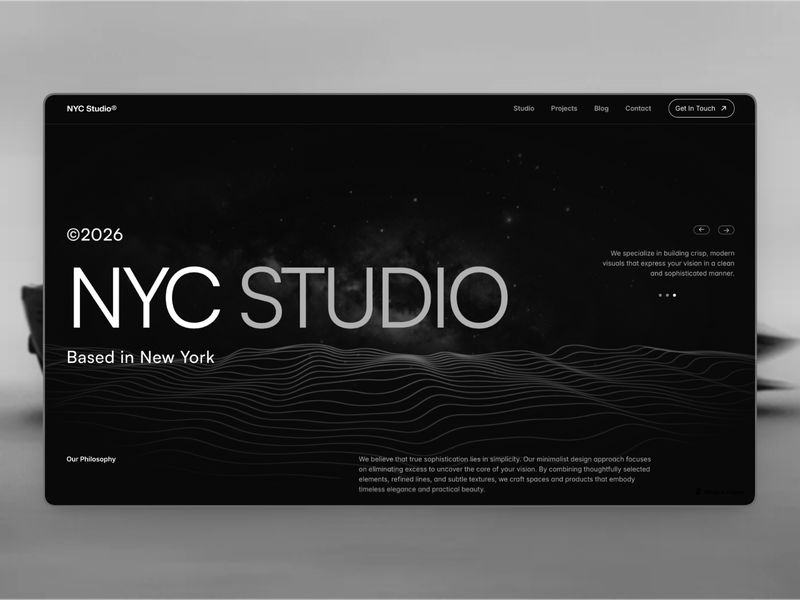 StudioNYC by eaze design - Agency design asset by framer