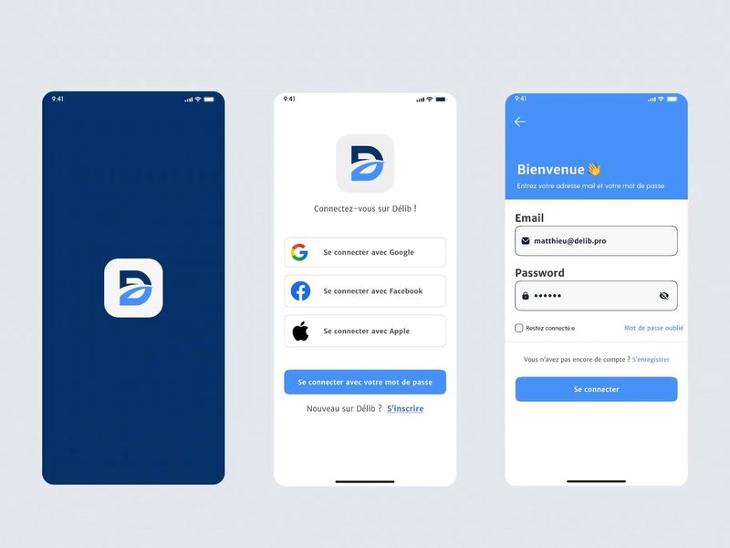 Délib — UI/UX Design Strategy