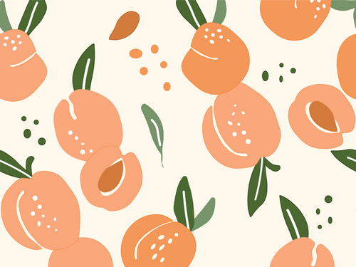 free set of seamless patterns with fruit... | Magipik Free Vector