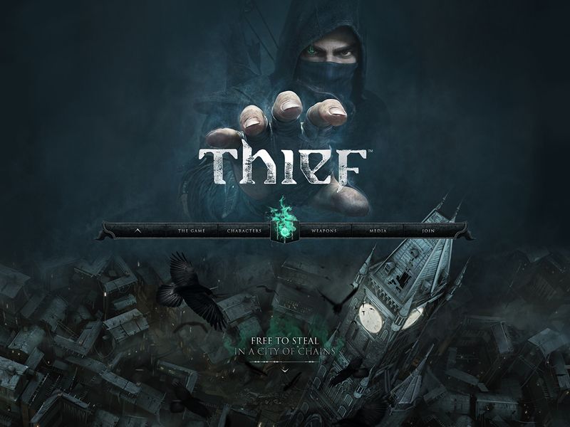 Thief 4 — Web Experience Design