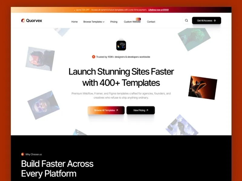 Qourvac by Doxlab - Ecommerce design asset by webflow