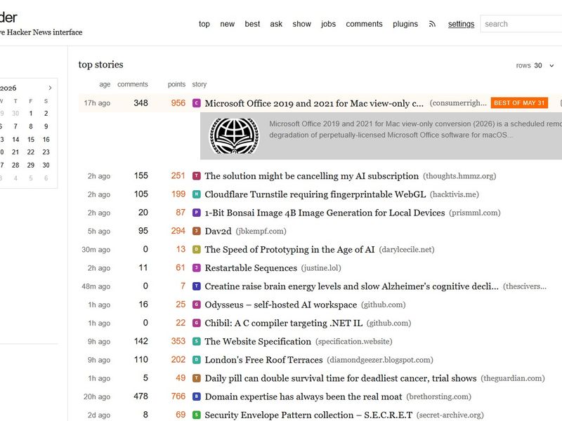 HN Reader: Browse Hacker News and clip articles directly to Obsidian | Product Hunt