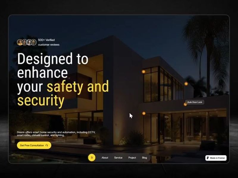 Smart Home Interaction Design for Doorix
