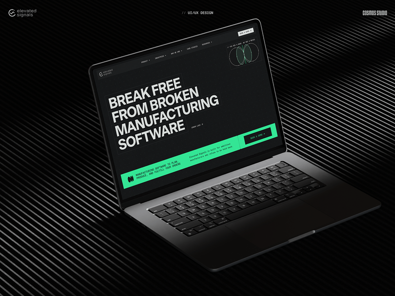 Elevated Signals – UX/UI Design