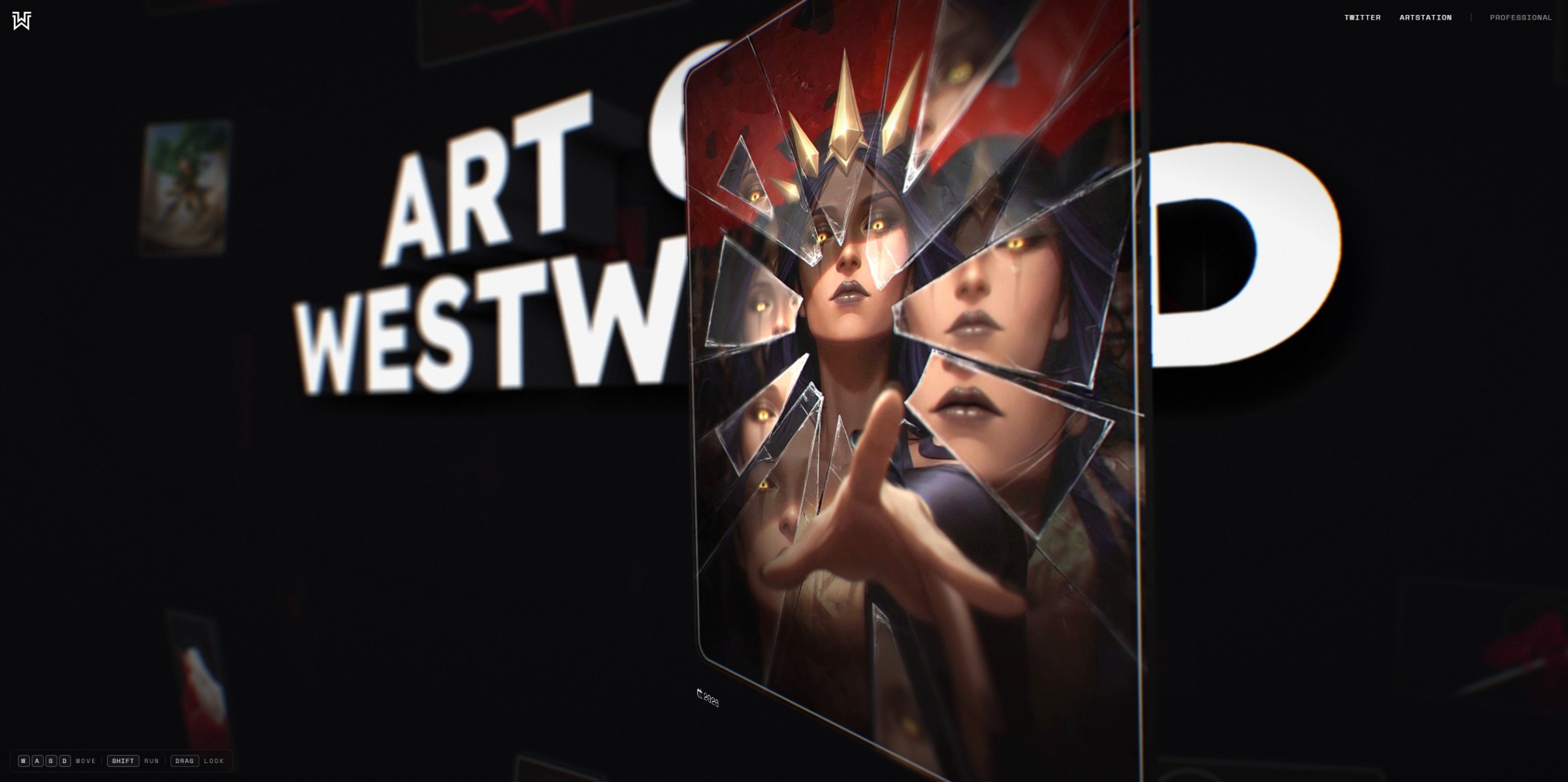 Art of Westwood - A 3D WebGL/Three.js Gallery Image 0