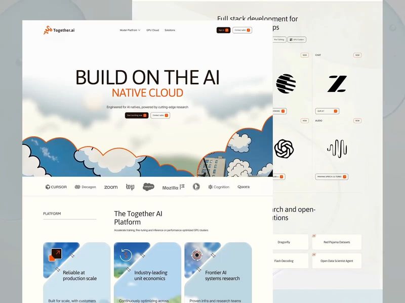 AI SaaS Website Web Design