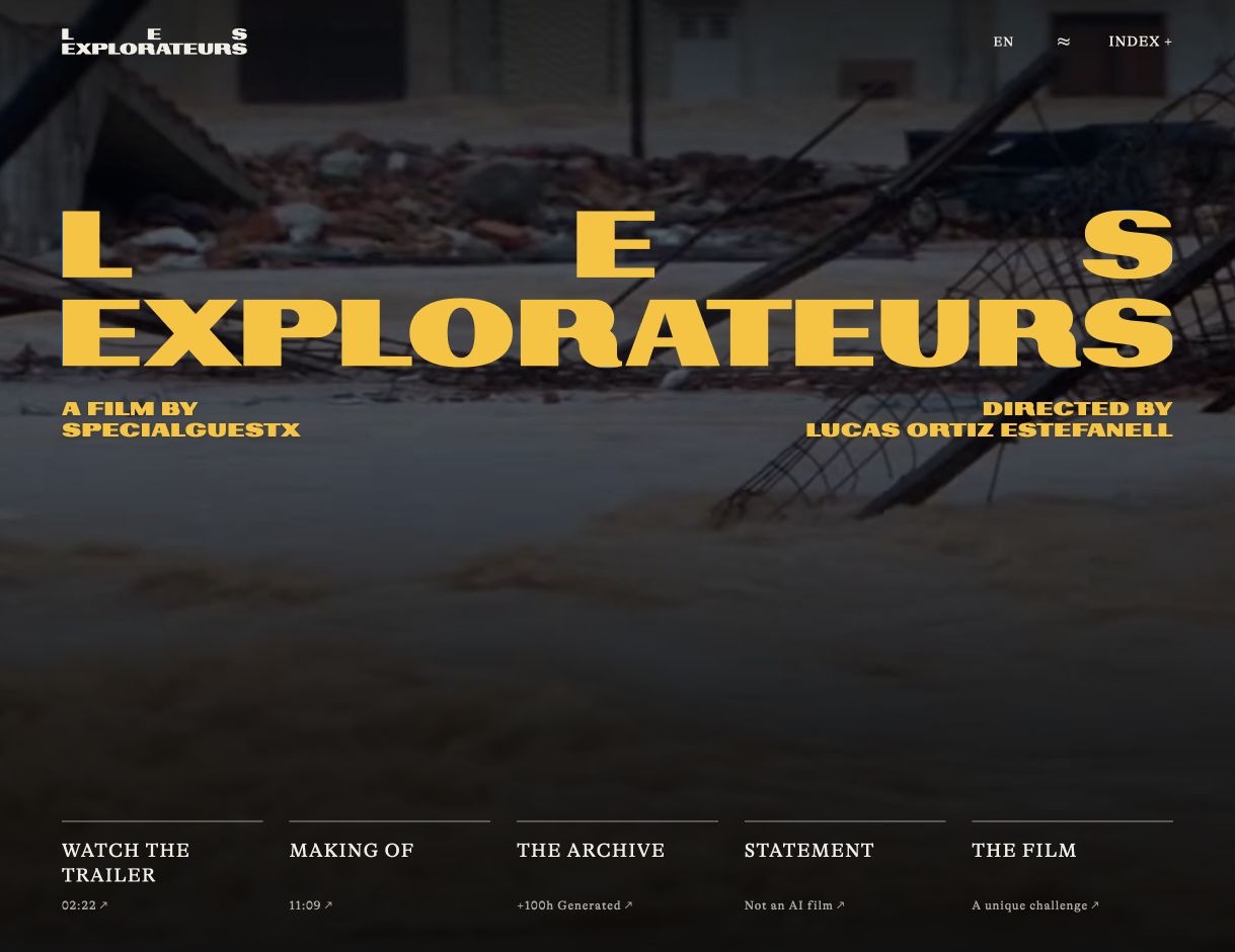 Les Explorateurs — Official Film Website Image 1