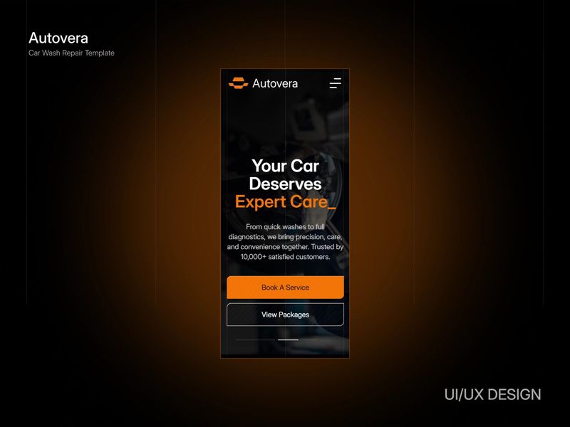 Autovera - Mobile & Responsive UI Adaptation