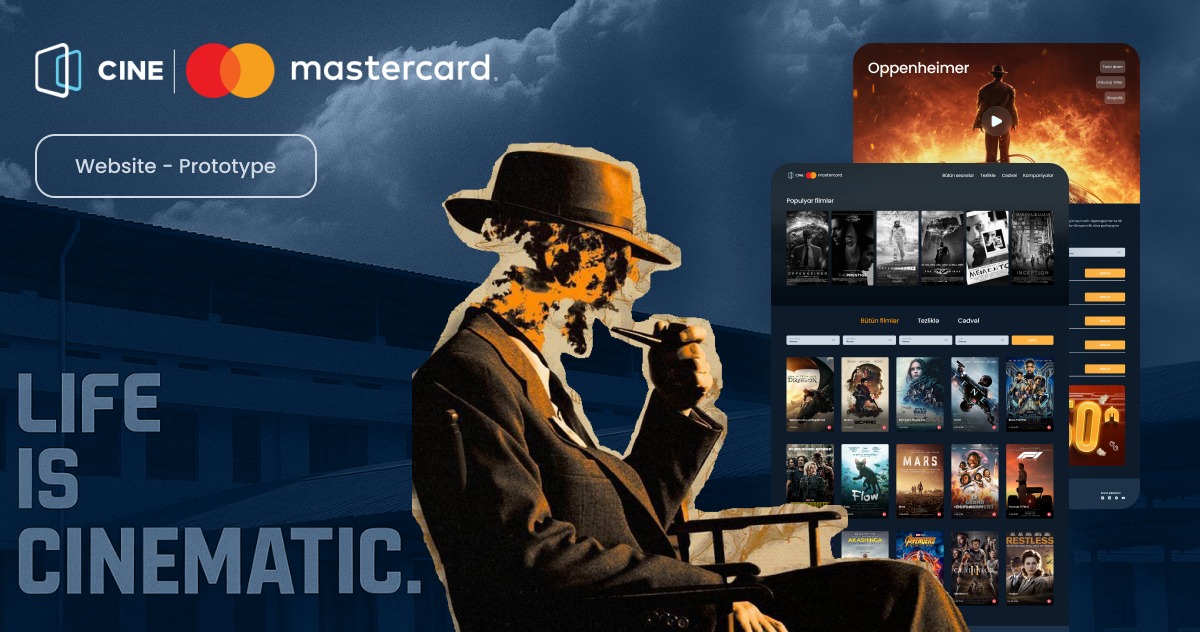 Cinematic Website Experience Concept