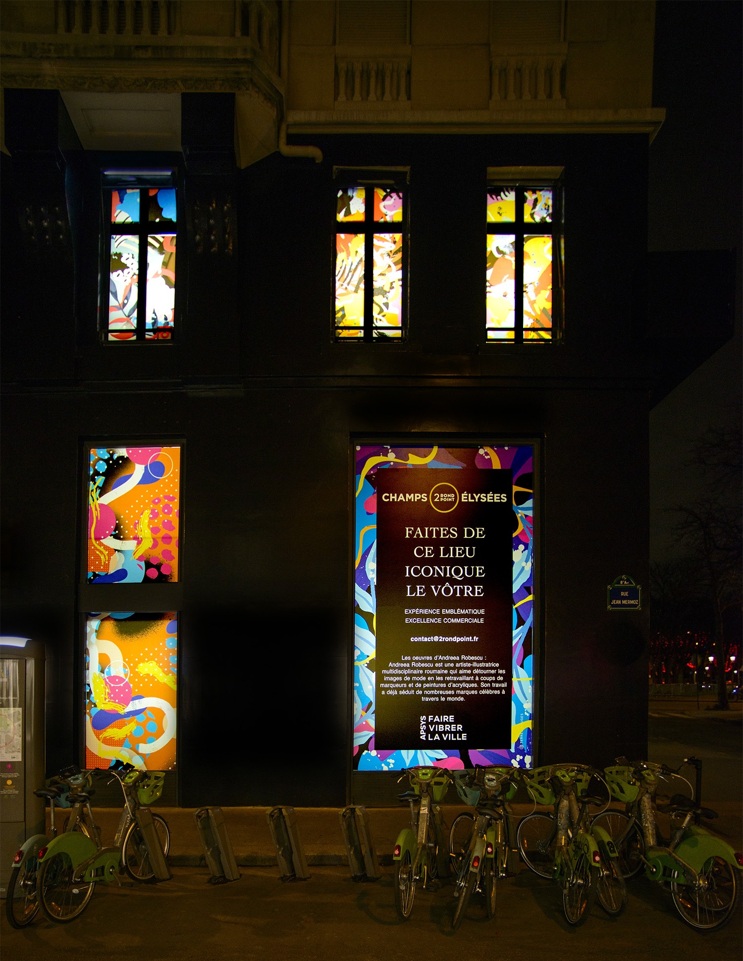 CHAMPS-ÉLYSÉES INSTALLATION — Andreea Robescu Image 0