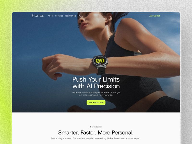EvoTrack by Arthur Duchesne - Uncategorized design asset by framer