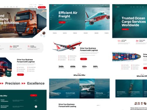 LogiHub - Logistic HTML Template by thememarch | ThemeForest