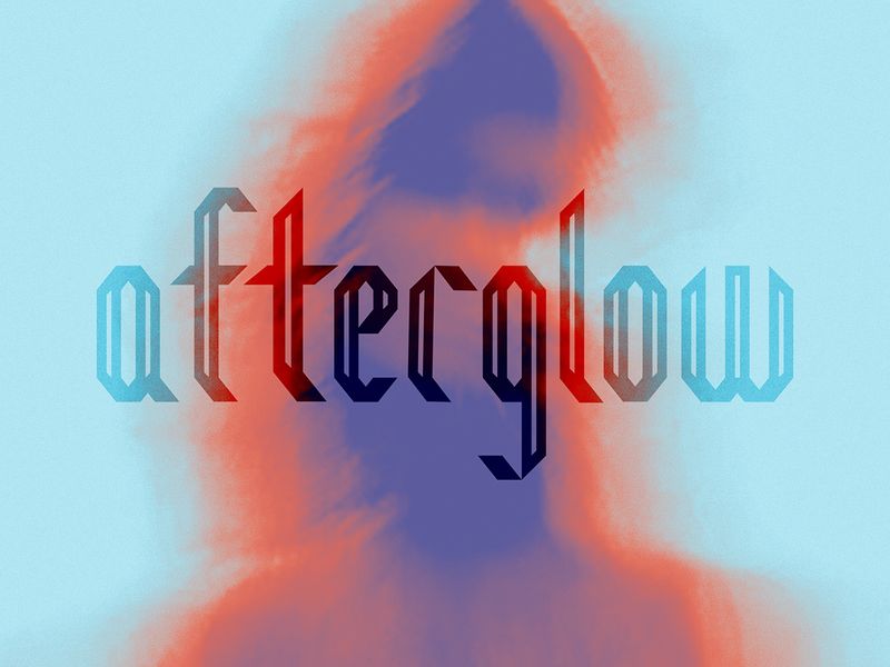 Afterglow - Simplified Gothic Typeface