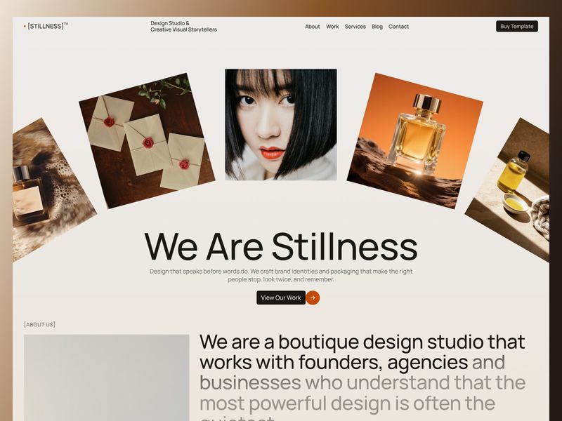 Stillness - Webflow Template for Creative Agencies and Design Portfolios