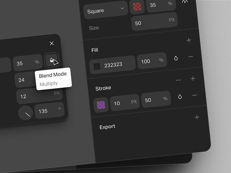 Artboard Studio Dark mode UI