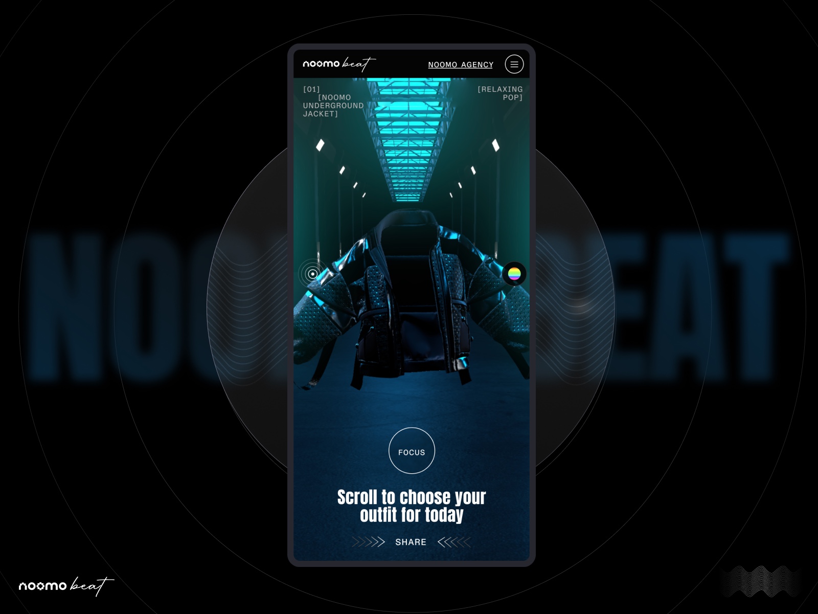 Noomo Beat — Personalized AI Audiovisual Experience. Image 0