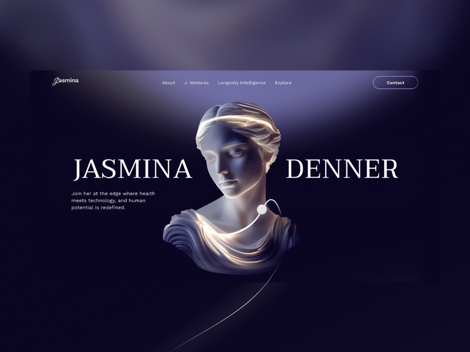 Jasmina Denner - interactive storytelling website